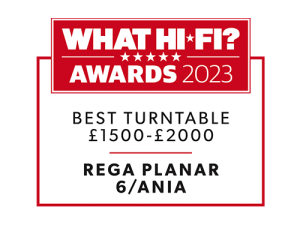 Rega Planar 6 ANIA | What Hi-Fi Awards 2023 | Best Turntable £1500-£2000