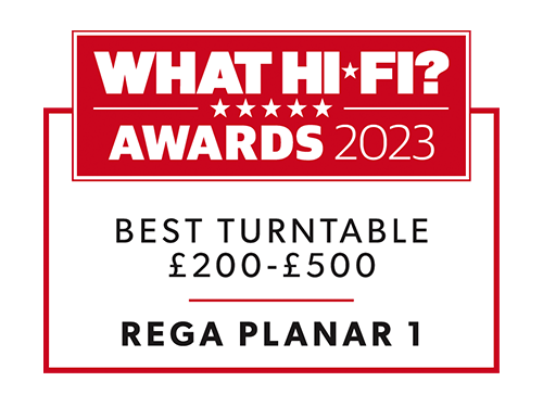 Rega Planar 1 | What Hi-Fi Awards 2023 | Best Turntable £200-£500