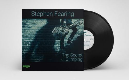 A vinyl record of Stephen Fearing's 